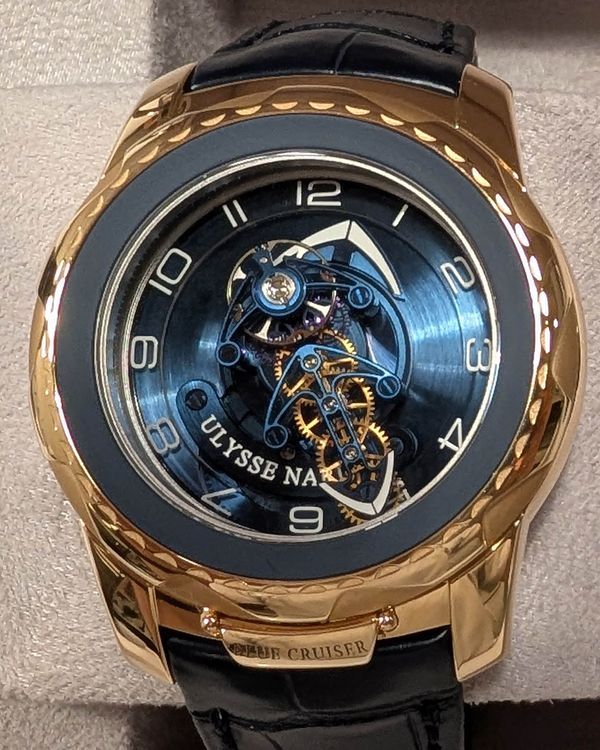 2019 Ulysse Nardin Freak Cruiser 45MM Blue Dial Leather Strap (2056-131/03)