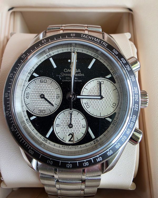 No Reserve - 2026 Omega Speedmaster Racing 40MM Black Dial Steel Bracelet (326.30.40.50.01.002)