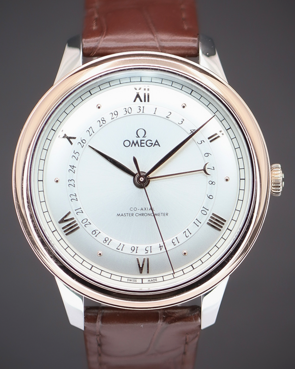 2025 Omega De Ville Prestige 41MM Silver Dial Leather Strap (434.23.42.22.02.001)