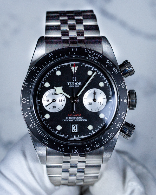 2024 Tudor Black Bay Chrono 41MM Black Dial Steel Bracelet (79360N)
