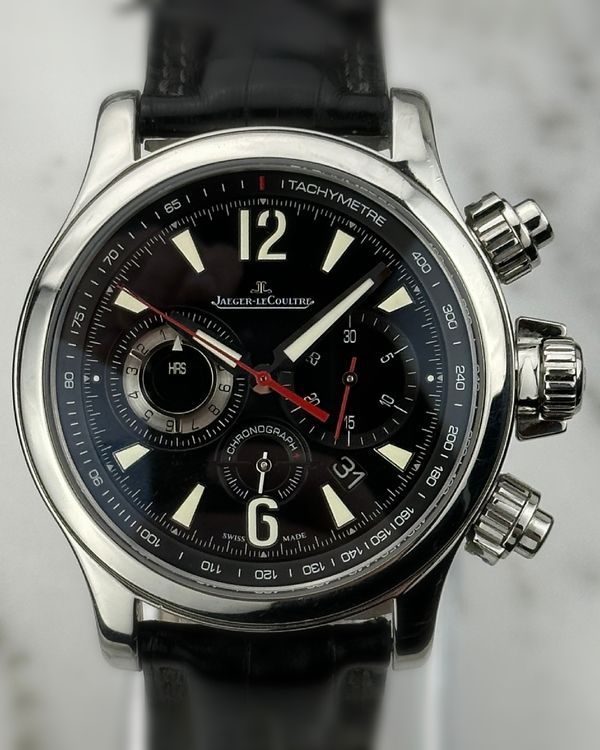 Jaeger-LeCoultre Master Compressor Chronograph 2 42MM Black Dial Steel Bracelet (Q1758421)