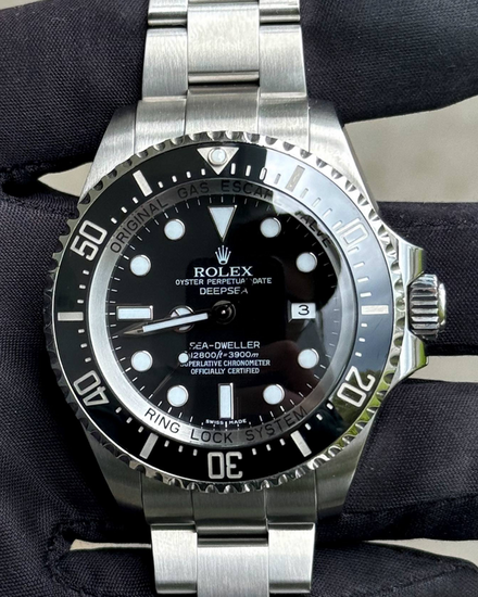 2010 Rolex Sea-Dweller Deepsea 44MM Black Dial Oyster Bracelet (116660)