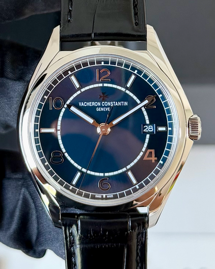 2020 Vacheron Constantin Fiftysix 40MM Blue Dial Leather Strap (4600E/110A-B487)