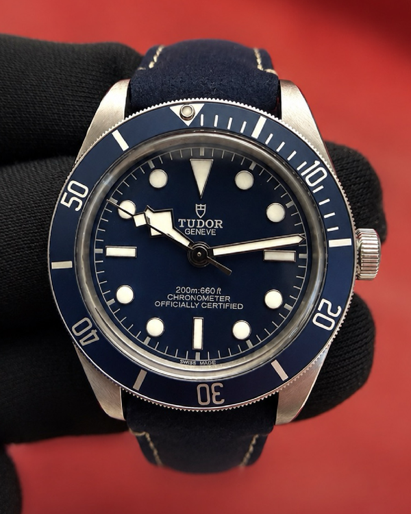 2021 Tudor Black Bay 58' 39MM Blue Dial Leather Strap (79030B)