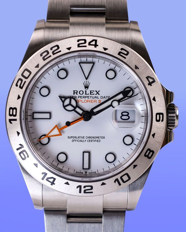2026 Rolex Explorer II "Polar" 42MM White Dial Oyster Bracelet (226570)
