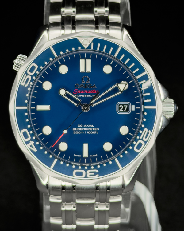 2019 Omega Seamaster Diver 300M 41MM Blue Dial Steel Bracelet (212.30.41.20.03.001)
