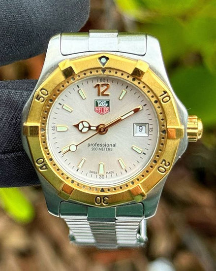 Tag Heuer Professional 27MM Quartz Silver Dial Steel Bracelet (WK1320-0)