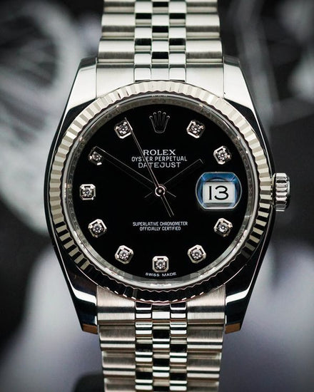 2018 Rolex Datejust 36MM Black Dial Jubilee Bracelet (116234)