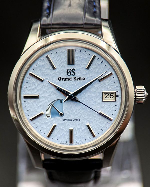 2021 Grand Seiko Elegance 40.2MM Blue Dial Leather Strap (SBGA407)