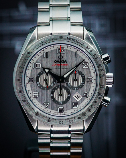 2015 Omega Speedmaster Broad Arrow 44.25MM Silver Dial Steel Bracelet (321.10.44.50.02.001)