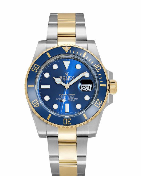 2025 Rolex Submariner Date "Bluesy" 41MM Blue DIal Two-Tone Oyster Bracelet (126613LB)