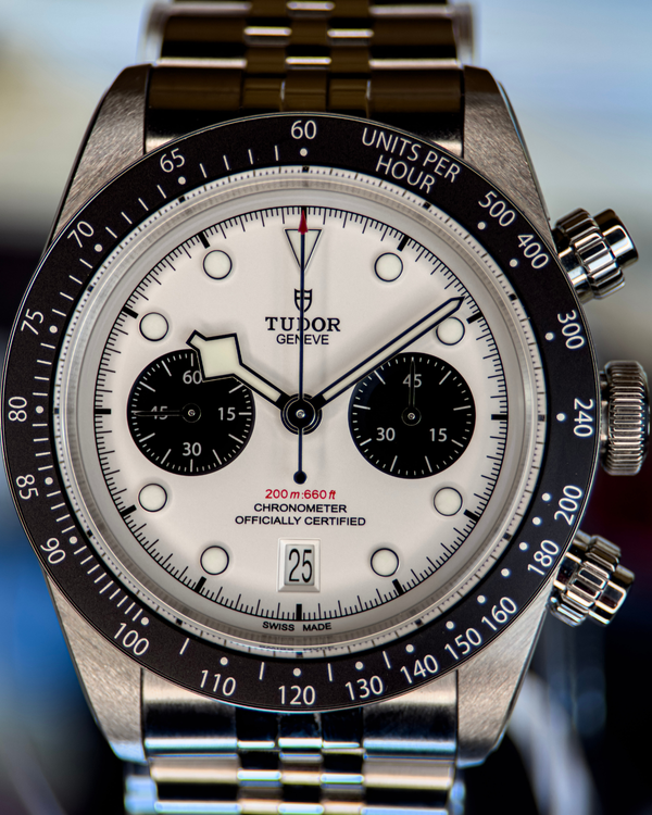 2025 Tudor Black Bay Chrono "Panda" 41MM White Dial Steel Bracelet (79360N)