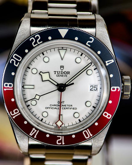 2023 Tudor Black Bay GMT "Pepsi" 41MM White Dial Steel Bracelet (79830RB)