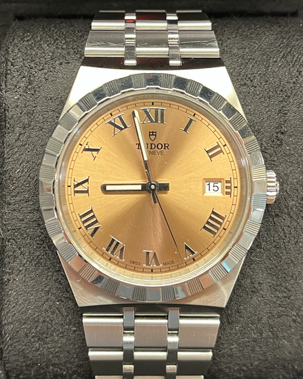 2025 Tudor Royal 38MM Champagne Dial Steel Bracelet (28500)