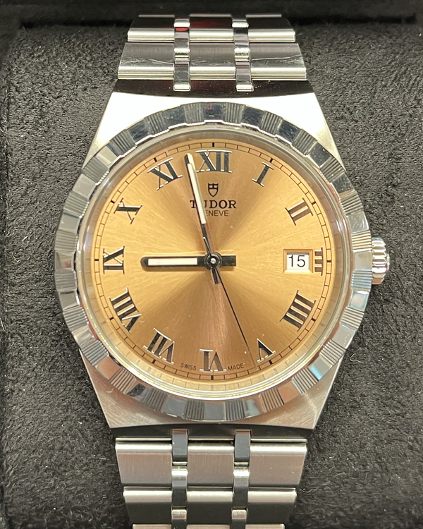 2025 Tudor Royal 38MM Champagne Dial Steel Bracelet (28500)