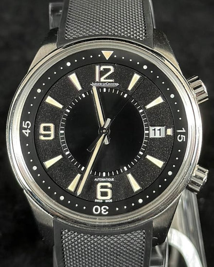 Jaeger-LeCoultre Polaris Date 42MM Black Dial Rubber Strap (Q9068670)