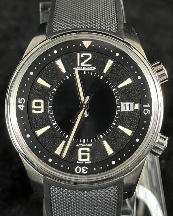 Jaeger-LeCoultre Polaris Date 42MM Black Dial Rubber Strap (Q9068670)