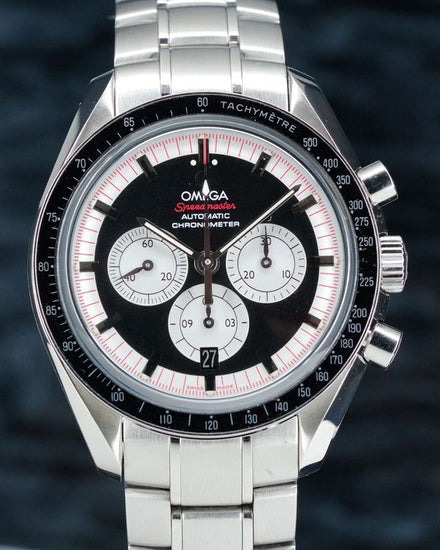 2008 Omega Speedmaster "Schumacher Legend" 42MM Black Dial Steel Bracelet (3507.51.00)