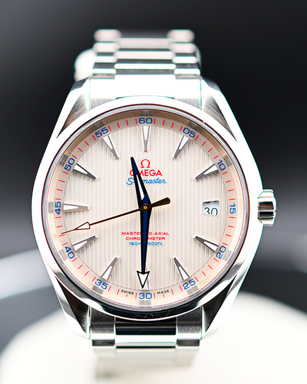 2016 Omega Seamaster Aqua Terra 150M Master "Golf Ryder Cup" 41.5MM Silver Dial Steel Bracelet (231.10.42.21.02.004)
