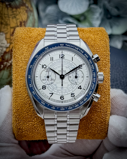 2024 Omega Speedmaster Chronoscope 43MM Silver Dial Steel Bracelet (329.30.43.51.02.001)