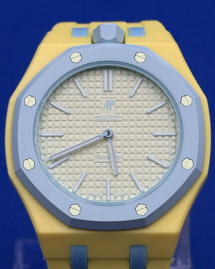 No Reserve - 2026 Audemars Piguet Royal Pop "Blaue Acht" 40MM Mint Green Dial Aftermarket Rubber Bracelet (SSX03L101N)
