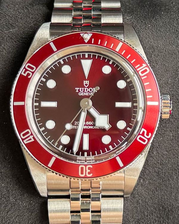 2026 Tudor Black Bay 58 39MM Red Dial Steel Bracelet (7939A1A0RU)