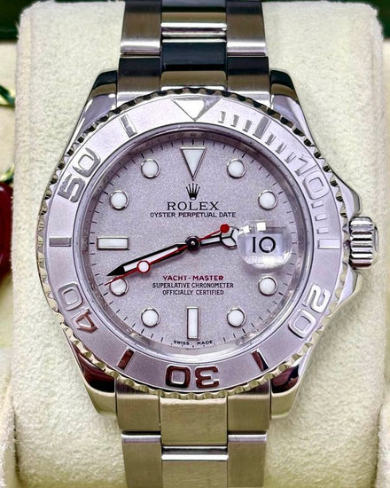 Rolex Yacht-Master 40MM Silver Dial Oyster Bracelet (16622)