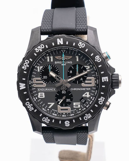 2025 Breitling Endurance Pro 44MM Quartz Grey Dial Rubber Strap (X82310)