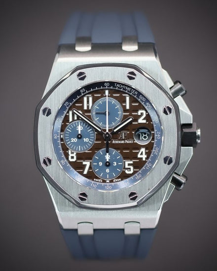 2020 Audemars Piguet Royal Oak Offshore “Havana” 42MM Brown Dial Rubber Strap (26470ST.OO.A099CR.01)