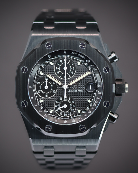 2023 Audemars Piguet Royal Oak Offshore Chronograph 42MM Black Dial Ceramic Bracelet (26238CE.OO.1300CE.01)