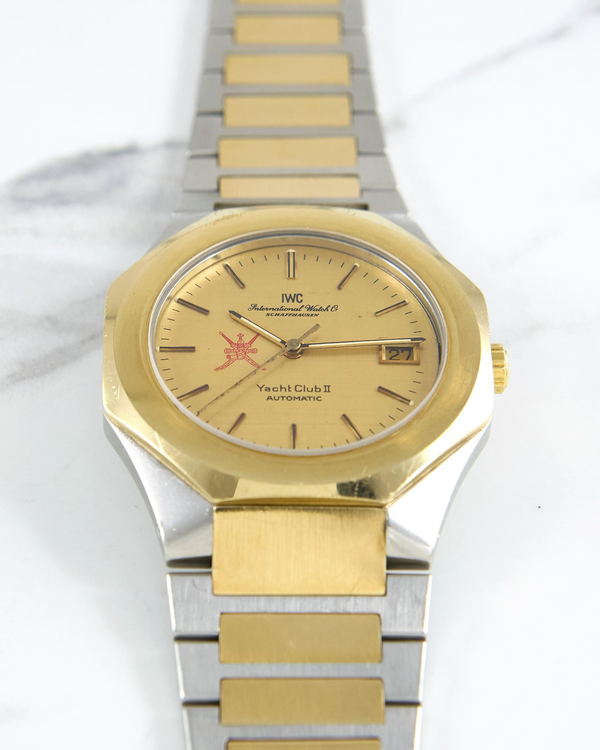 1979 IWC Schaffhausen “Oman Khanjar” 42MM Champagne Dial Two-Tone Bracelet (3212)