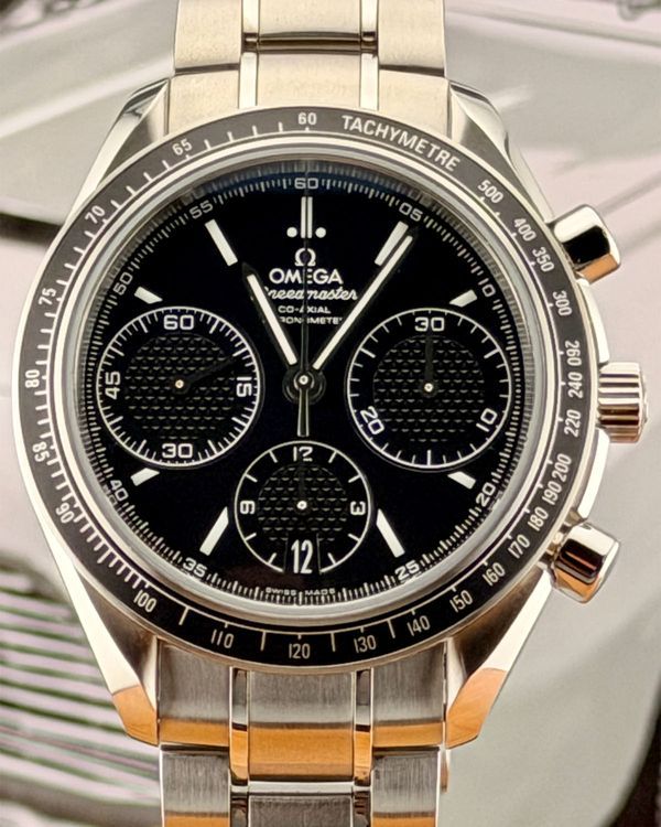 2023 Omega Speedmaster Racing 40MM Black dial Steel Bracelet (326.30.40.50.01.001)