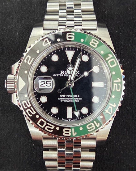 2026 Rolex GMT-Master II “Sprite” 40MM Black Dial Jubilee Bracelet (126720VTNR)