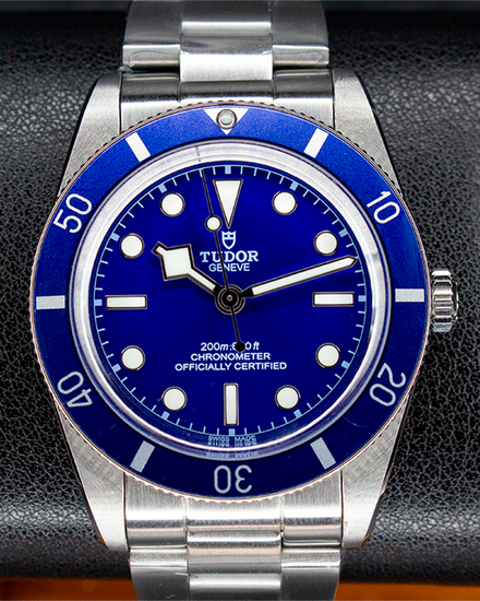 2026 Tudor Black Bay '54 37MM Blue Dial Aftermarket Steel Bracelet (79000B)