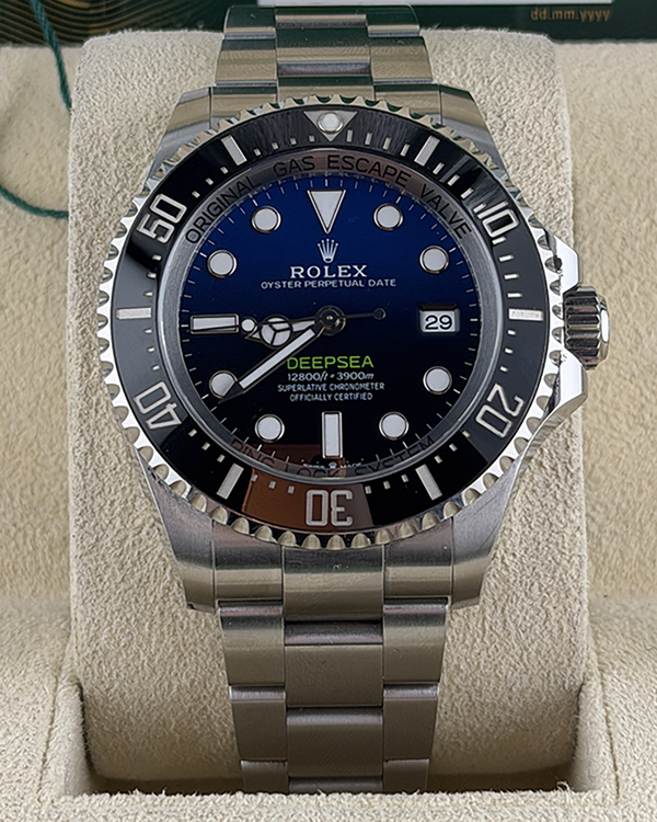 2025 Rolex Sea-Dweller Deepsea "James Cameron" 44MM Blue Dial Oyster Bracelet (136660)