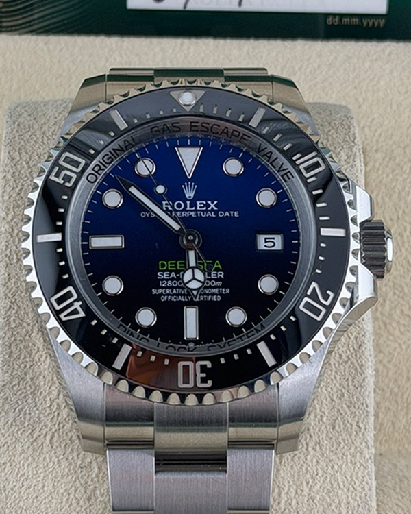 2022 Rolex Sea-Dweller Deepsea "James Cameron" 44MM Blue Dial Oyster Bracelet (136660)
