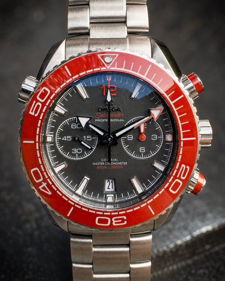 2025 Omega Seamaster Planet Ocean 600M 45.5MM Grey Dial Steel Bracelet (215.32.46.51.99.001)