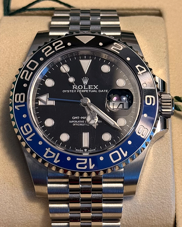 2026 Rolex GMT-Master II "Batgirl" 40MM Black Dial Jubilee Bracelet (126710BLNR)