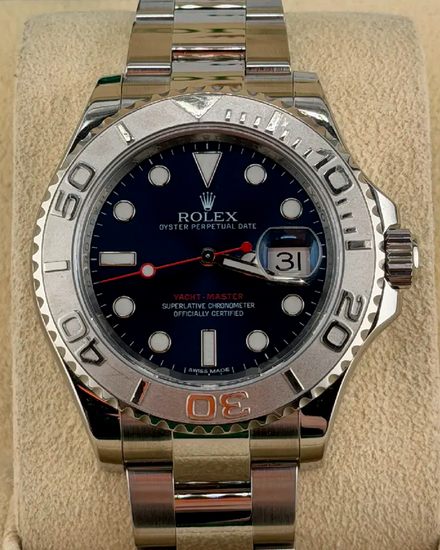 2017 Rolex Yacht-Master 40MM Blue Dial Oyster Bracelet (116622)