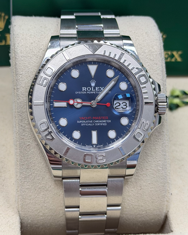 2024 Rolex Yacht-Master 40MM Blue Dial Oyster Bracelet (126622)