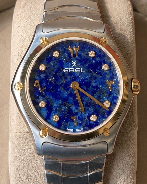 No Reserve - 2026 Ebel 1911 Sport Classic "Saudi Arabia" L. E. 29MM Blue Dial Two-Tone Bracelet (1216613)