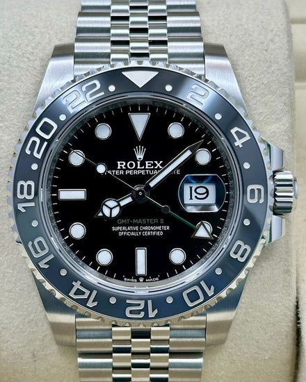 2026 Rolex GMT-Master II "Bruce Wayne" 40MM Black Dial Jubilee Bracelet (126710GRNR)