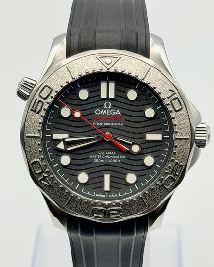 2021 Omega Seamaster Diver 300M "Nekton Edition" 42MM Black Dial Rubber Strap (210.32.42.20.01.002)
