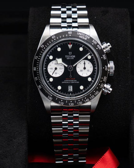 2026 Tudor Black Bay Chrono "Reverse Panda" 41MM Black Dial Steel Bracelet (79360N)