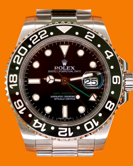 2011 Rolex GMT-Master II 40MM Black Dial Oyster Bracelet (116710LN)