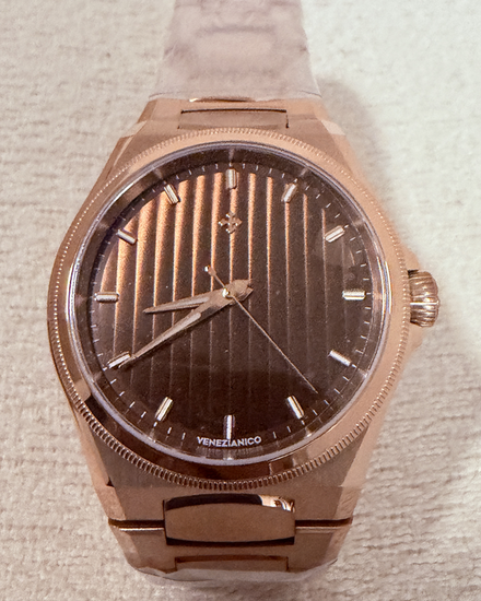 2026 Venezianico Arsenale S.E. 40MM Brown Dial Steel Bracelet (Arsenale)