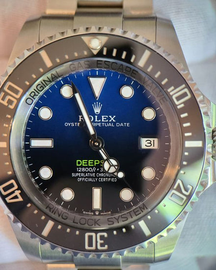 2026 Rolex Sea-Dweller Deepsea "James Cameron" 44MM Blue Dial Oyster Bracelet (136660)