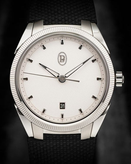 2025 Parmigiani Fleurier Tonda PF Sport Chronograph 41MM Silver Dial Rubber Strap (PFC930-1020001-400182)