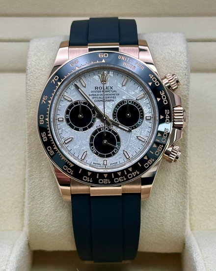 2025 Rolex Cosmograph Daytona 40MM Meteorite Dial Oysterflex Strap (126515LN)