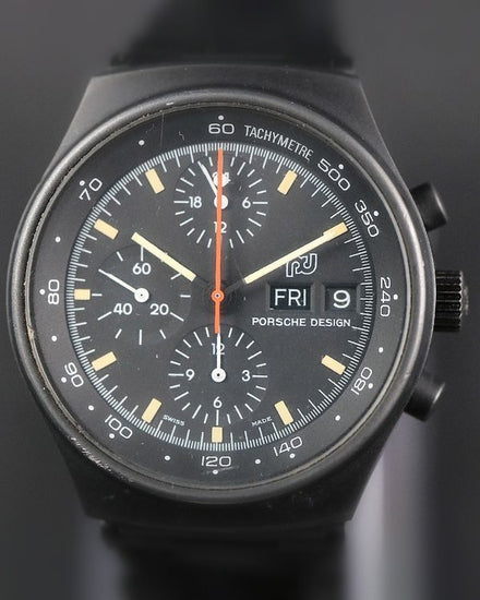Porsche Design Orfina Chronograph 41MM Black Dial Steel Bracelet (PD01)